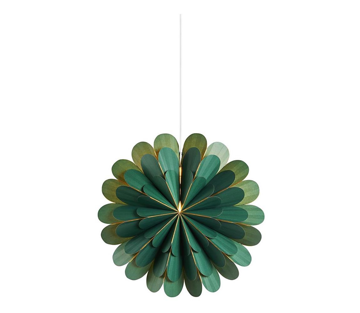 Markslöjd Markslöjd 705305 - Vánoční dekorace MARIGOLD 1xE14/25W/230V 45 cm zelená