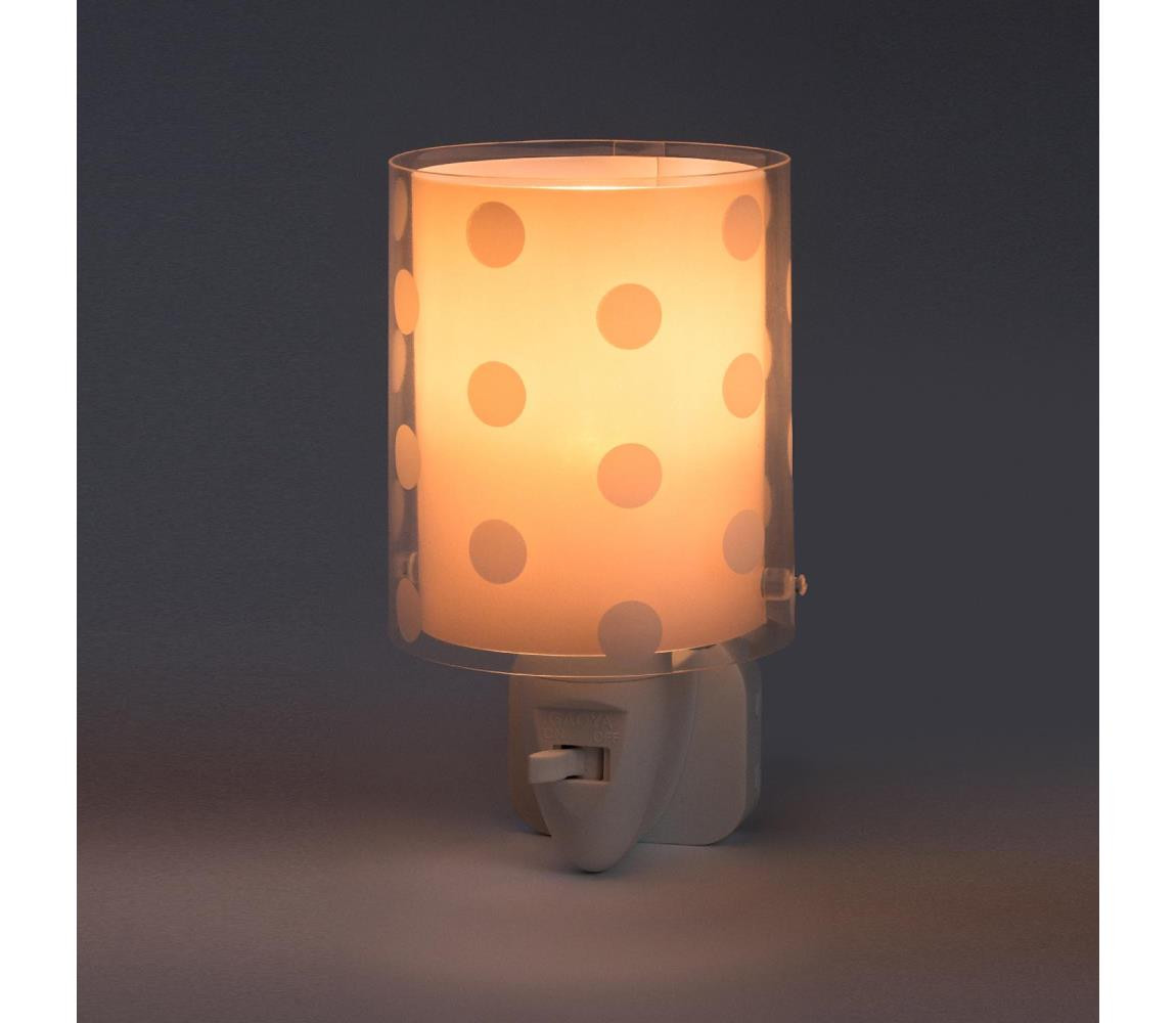 Dalber Dalber 41005S - LED Lampička do zásuvky DOTS 1xE14/0,3W/230V