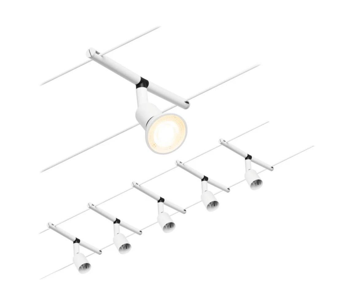 Paulmann Paulmann 94458 - SADA 5xGU5,3/10W Bodové svítidlo SALT 230V bílá