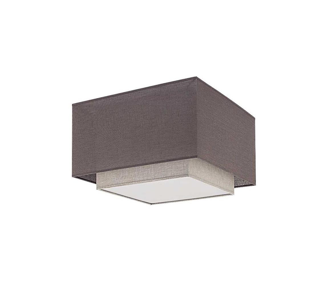 - Stropní svítidlo FORTE 3xE27/40W/230V šedá