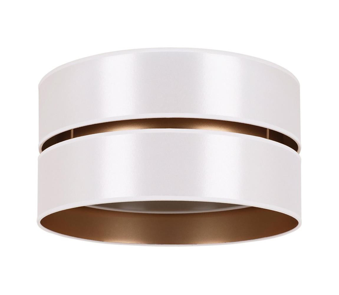 - Stropní svítidlo DUO 1xE27/15W/230V pr. 40 cm bílá/zlatá