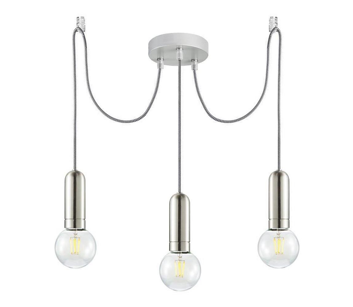 Leuchten Direkt Leuchten Direkt 14776-55 - Lustr na lanku TURN ME 3xE27/60W/230V pavouk