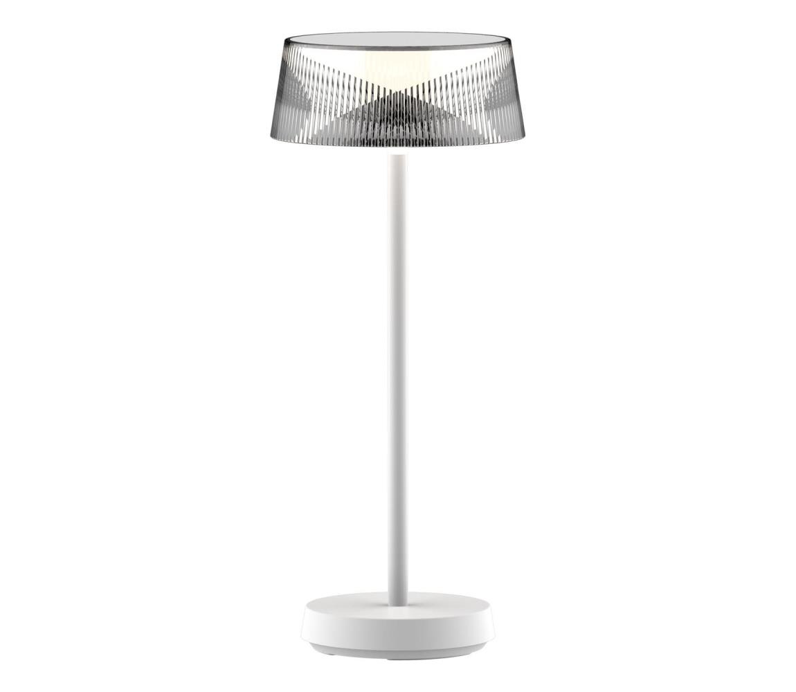 LED Stmívatelná stolní lampa CASABLANCA LED/3,4W/5V USB 3600 mAh IP44 bílá