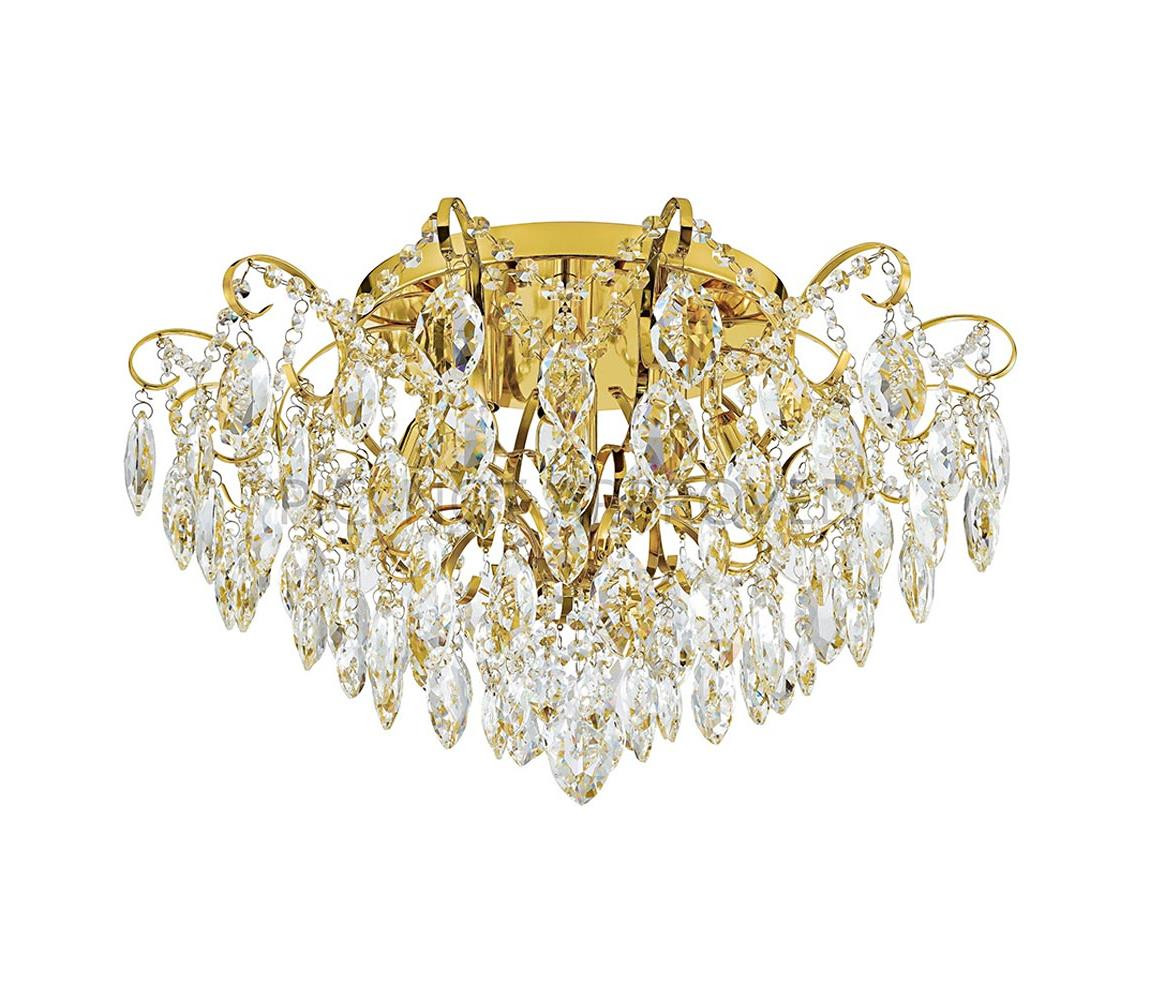 Eglo Eglo 39602 - Přisazený lustr FENOULLET 6xE14/25W/230V zlatá