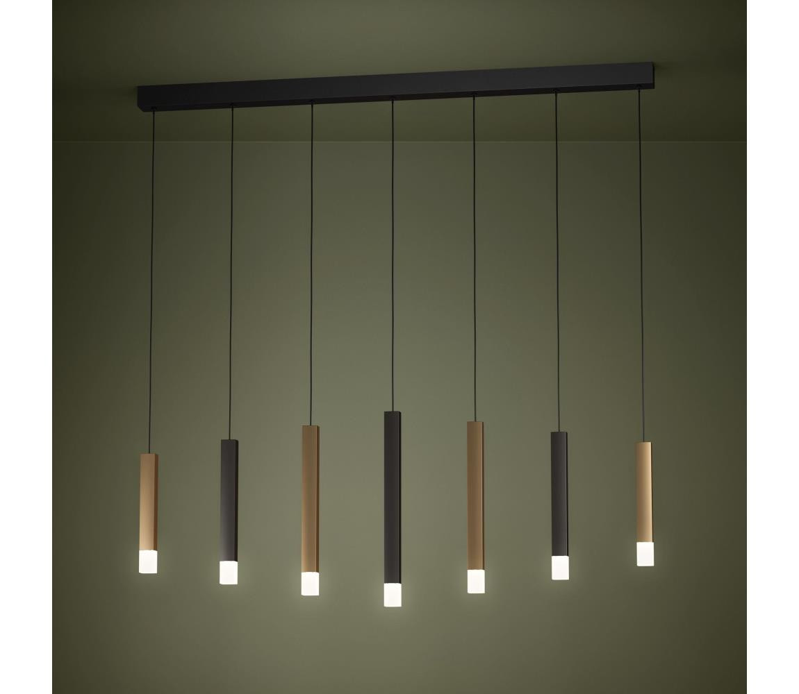 Eglo Eglo 39906 - LED Stmívatelný lustr na lanku ESTANTERIOS 7xLED/3,1W/230V 3000K