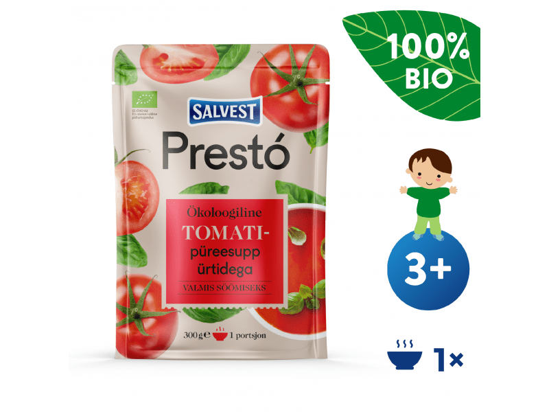 Salvest Prestó BIO Rajská polévka s bylinkami (300 g)
