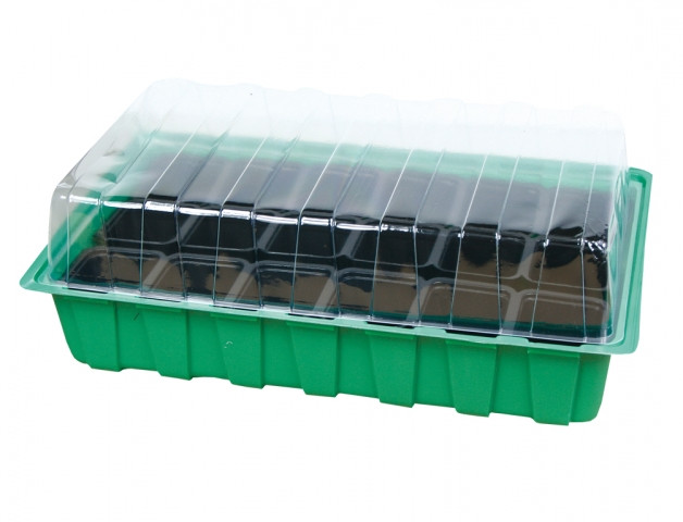 Nohel Garden Minipařeniště MINI 18 otvorů zelené 36 x 22 x 12 cm