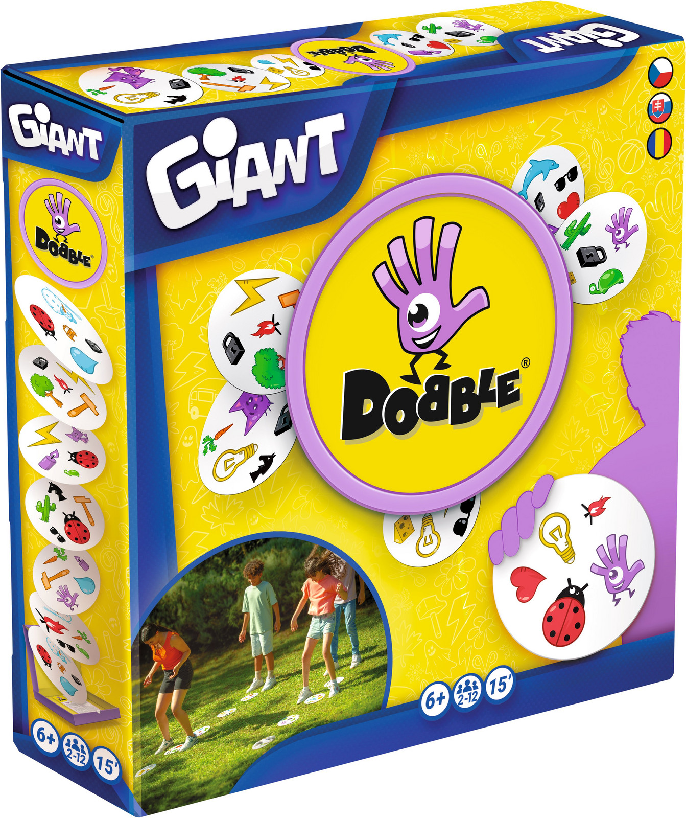 Asmodee Czech Republic Dobble Giant - CZ/SK/RO