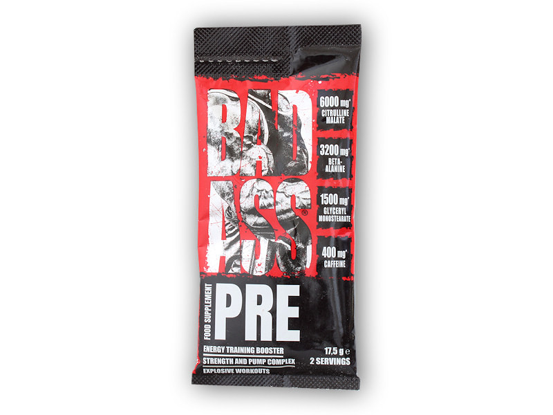 BAD ASS BAD ASS PRE 17.5g Varianta: citrus peach