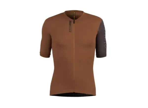 Mavic Essential pánský dres krátký rukáv Bronze Carbone vel. M