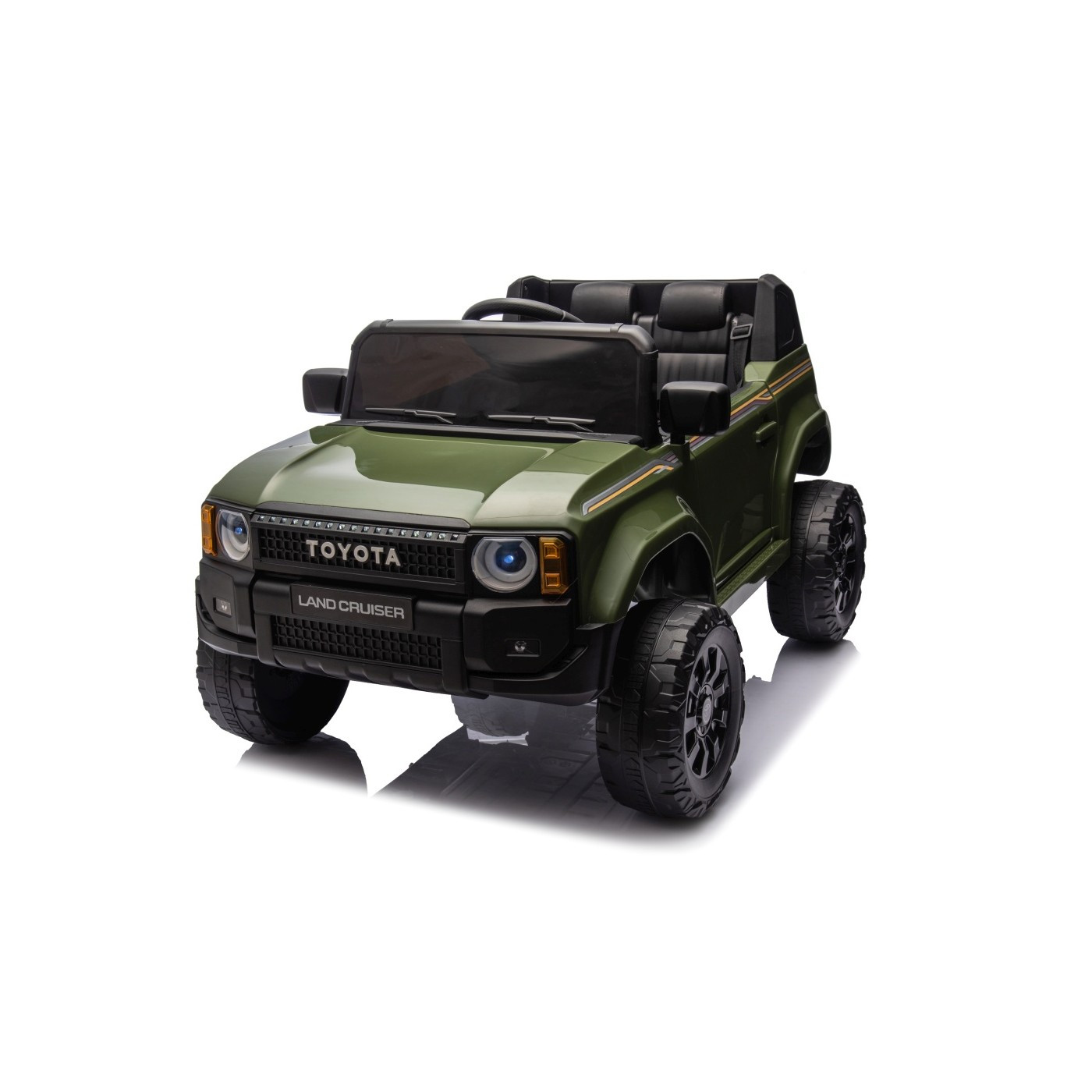 mamido Elektrické autíčko Toyota Land Cruiser PRADO zelené