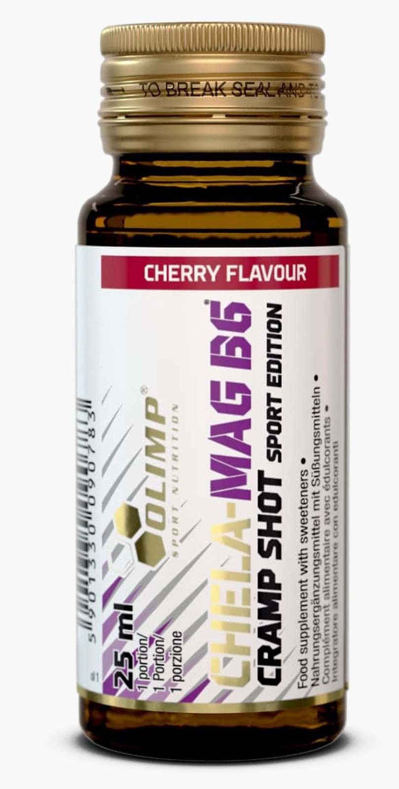 OLIMP Sport Nutrition Olimp Chela-Mag B6 Cramp Sport 25 ml, chelátová forma hořčíku s draslíkem Varianta: Višeň