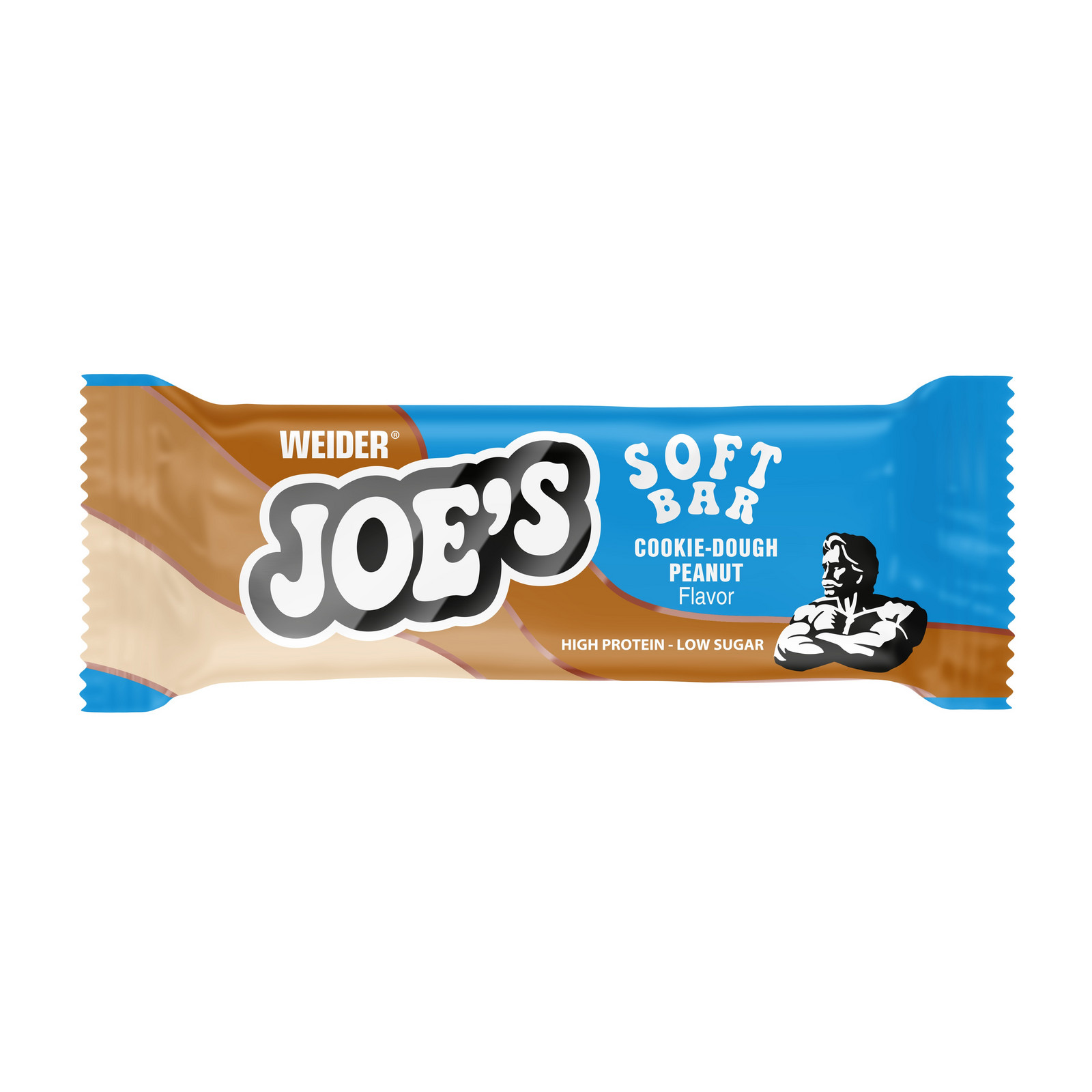 Weider Joe's Soft Bar 50 g, tyčinka se zvýšeným obsahem bílkovin Varianta: Chocolate Caramel
