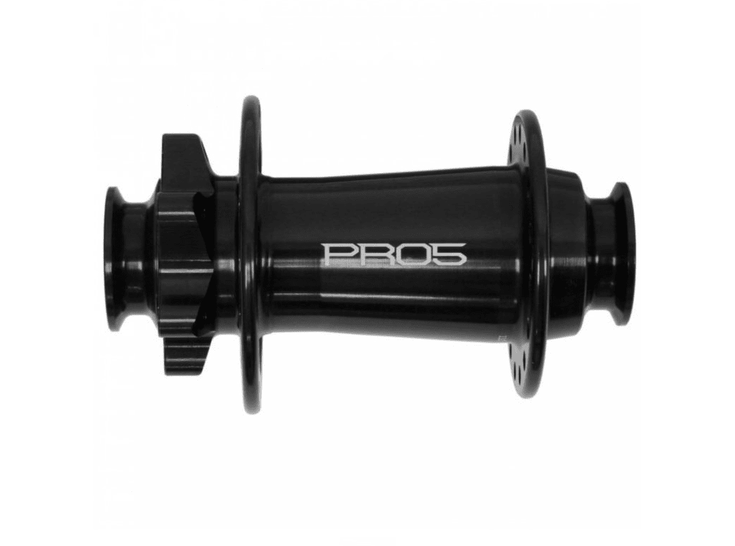 Náboj Hope PRO 5 přední - černý Rozměr: 110x15 mm, Typ uchycení kotouče: 6 děr, Počet děr: 28