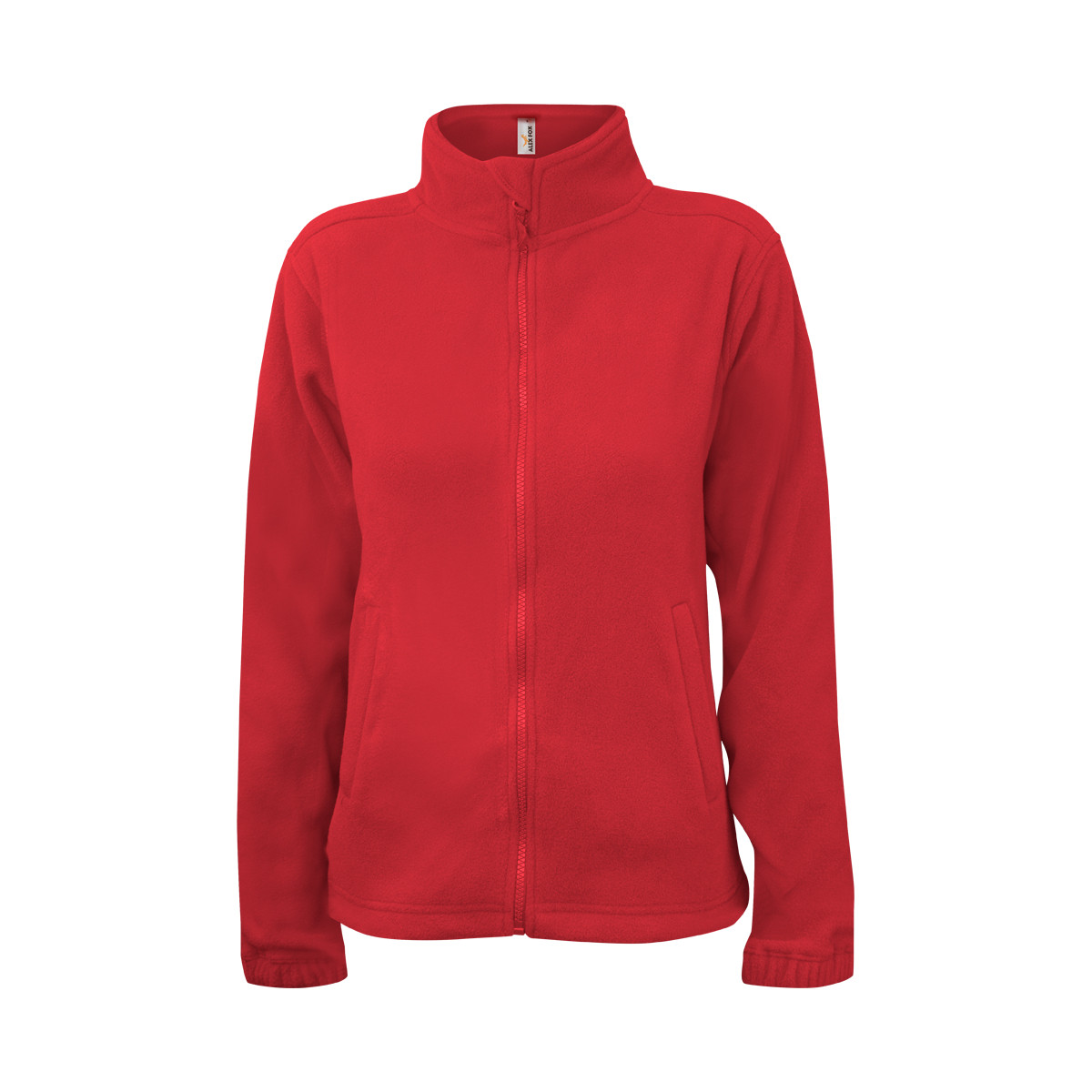 Fleecová dámská mikina Alex Fox Alberta - červená, XL