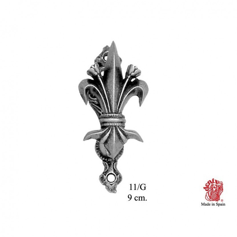 Držák na pistole Denix Lis Flower - stříbrný