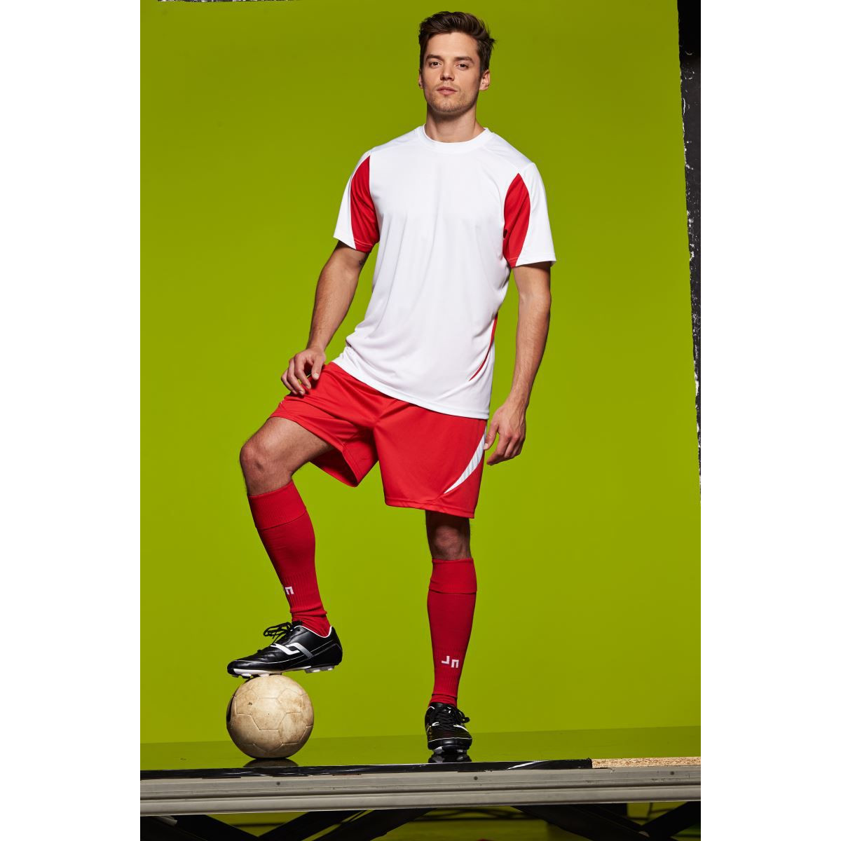 Týmové podkolenky Daiber - červené, M