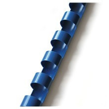 Kroužková vazba 19mm modrá 121-150listů/80g 100ks