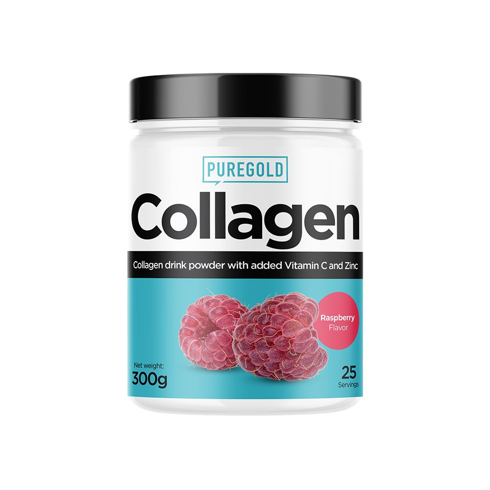 Hovězí kolagen - Raspberry 300g - Pure Gold Protein®