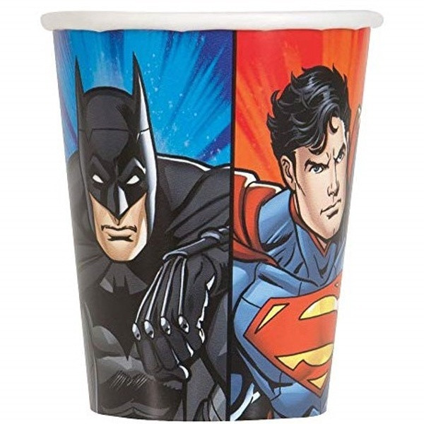 KELÍMKY papírové Liga spravedlnosti 266ml 8ks