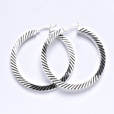 Stříbrné náušnice,kruhy,náušnice ze stříbra, váha 6,02 g