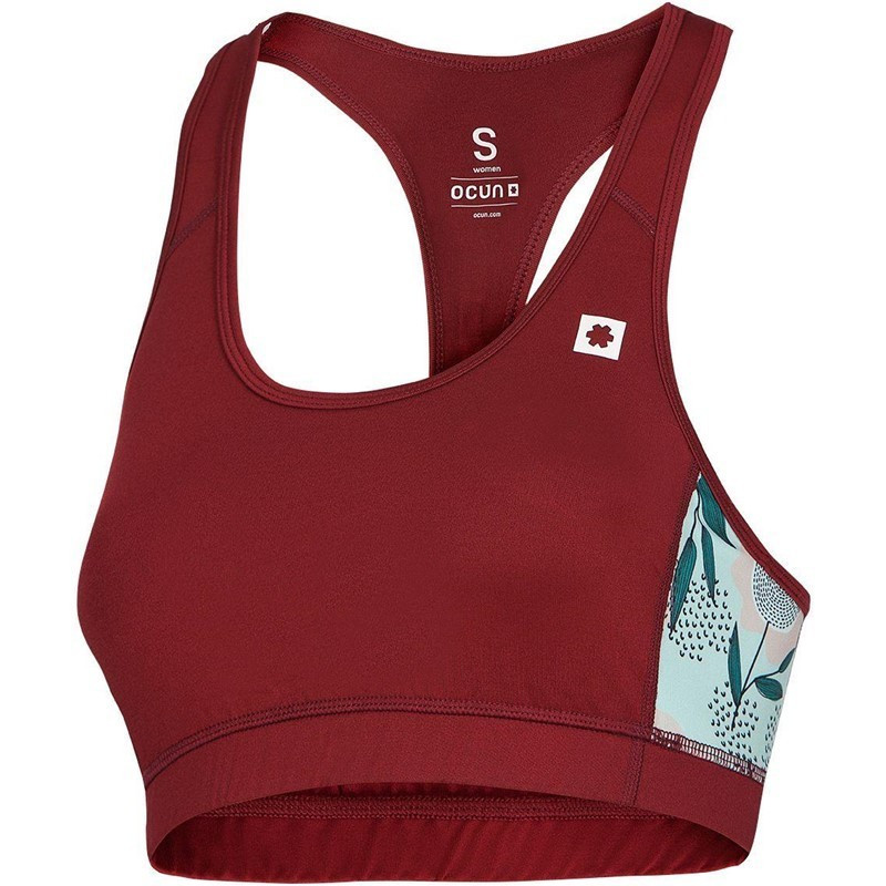 Ocun Dámská sportovní podprsenka Ocun Misty Wine merlot