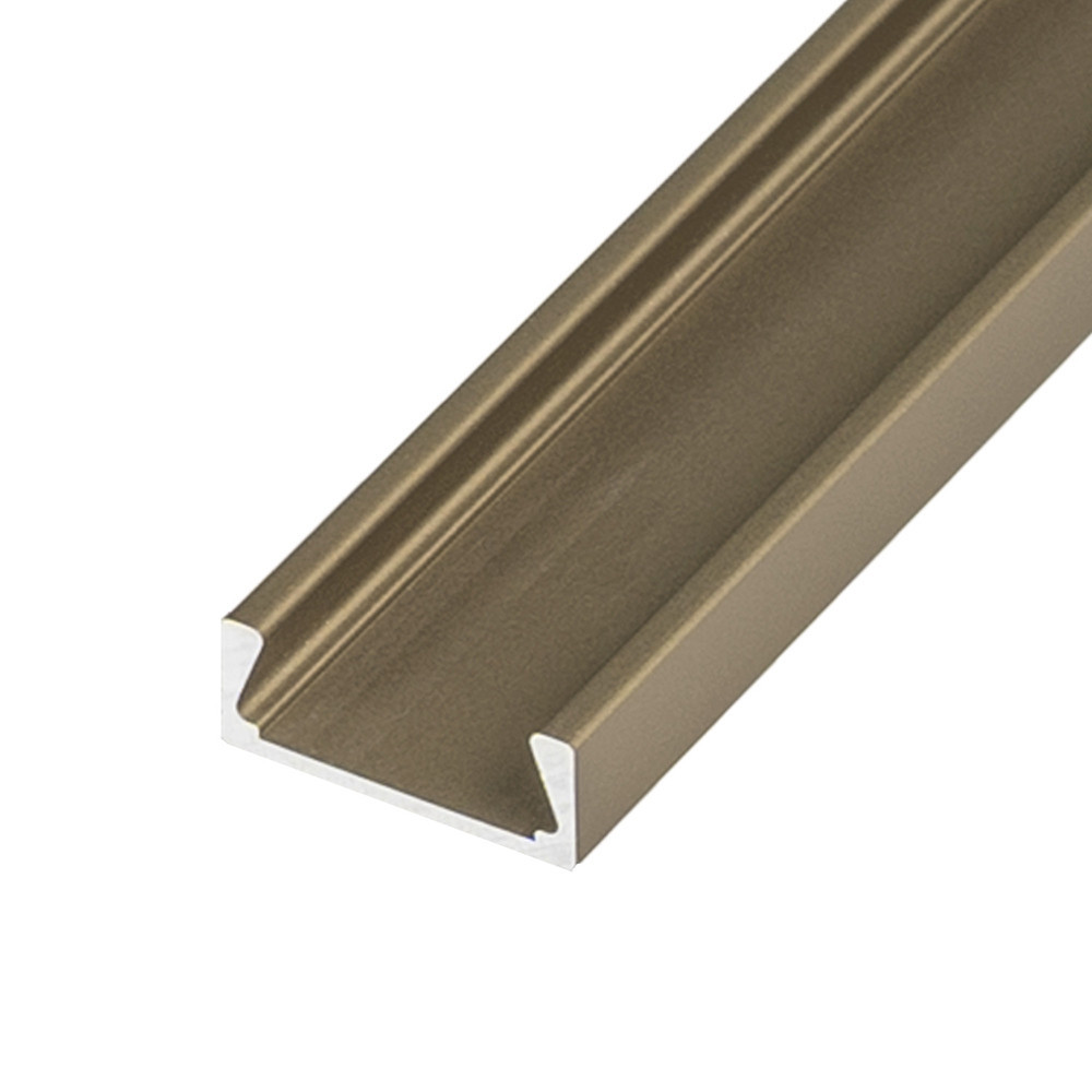 T-LED Nástěnný LED profil - NPM2B bronz 1m 09218