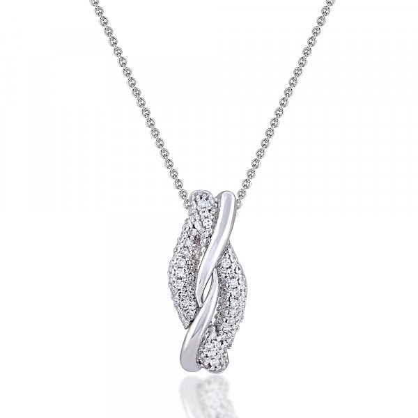 Náhrdelník s brilianty 374-427-018511 3.40g