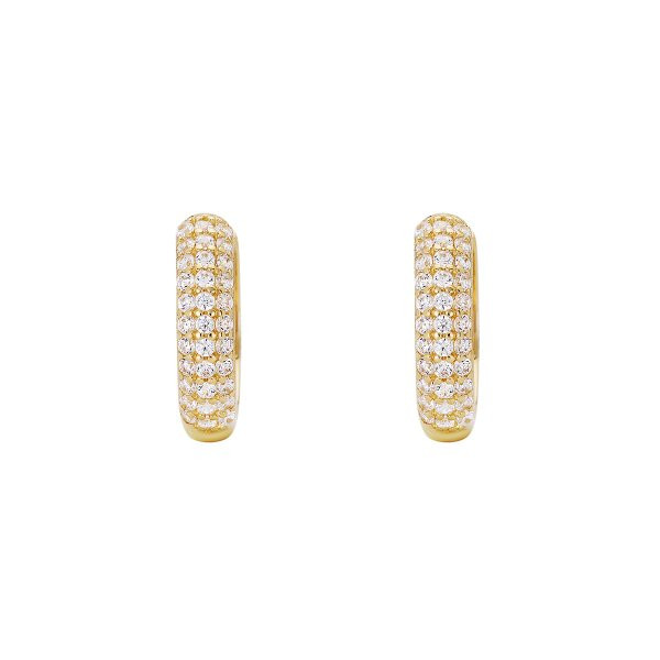 Náušnice se syntetickými kameny 236-185-005353 2.85g