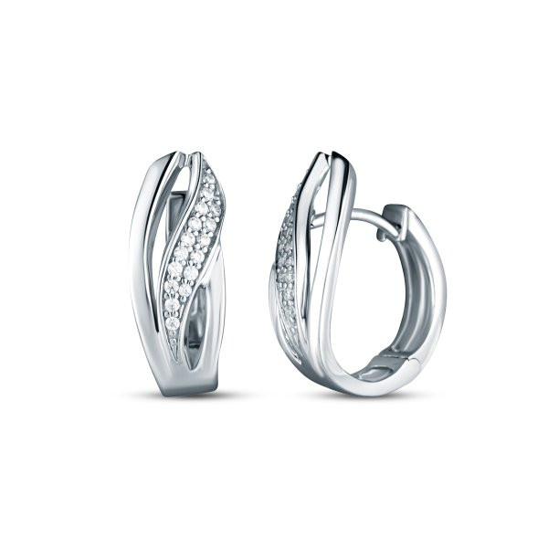 Náušnice se syntetickými kameny 136-635-076760-0000