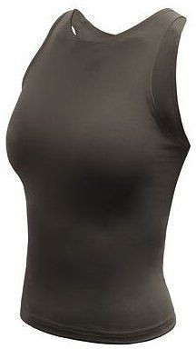 SENSOR INFINITY ECO dámský crop top olive green Velikost: S 8592837105000