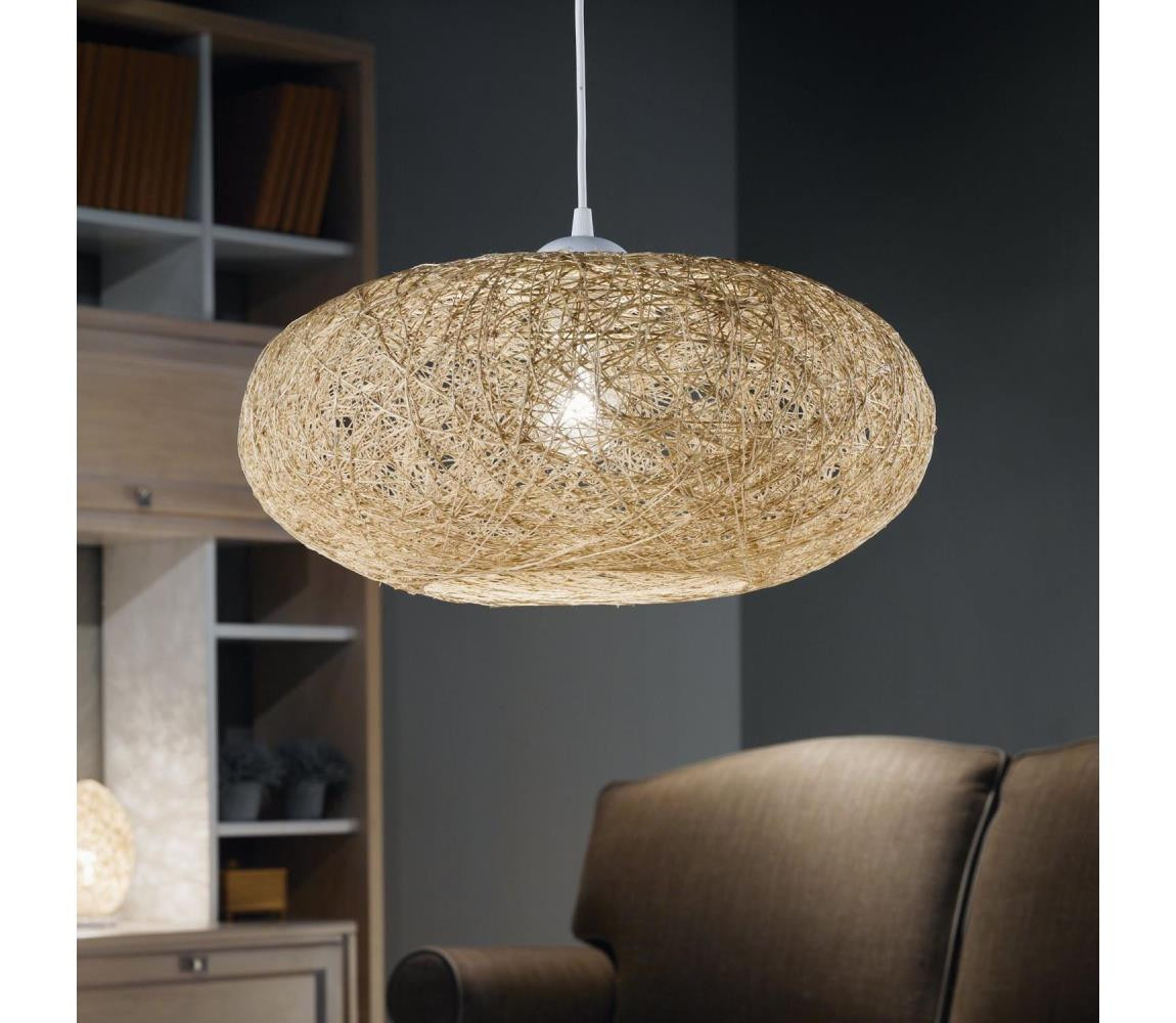 Eglo Eglo 93374 - Závěsné svítidlo CAMPILO 1xE27/60W/230V