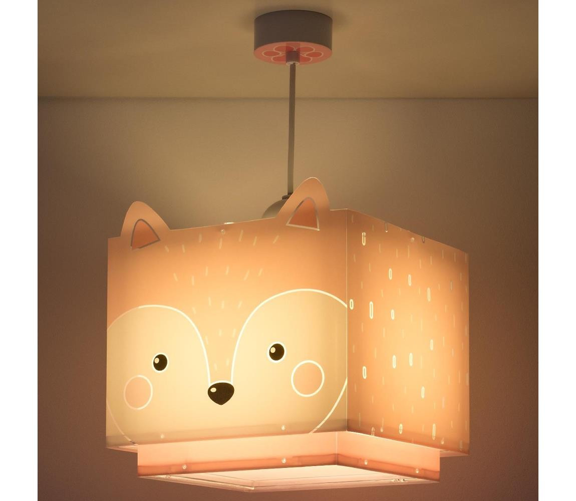 Dalber Dalber 64582 - Dětský lustr LITTLE FOX 1xE27/60W/230V