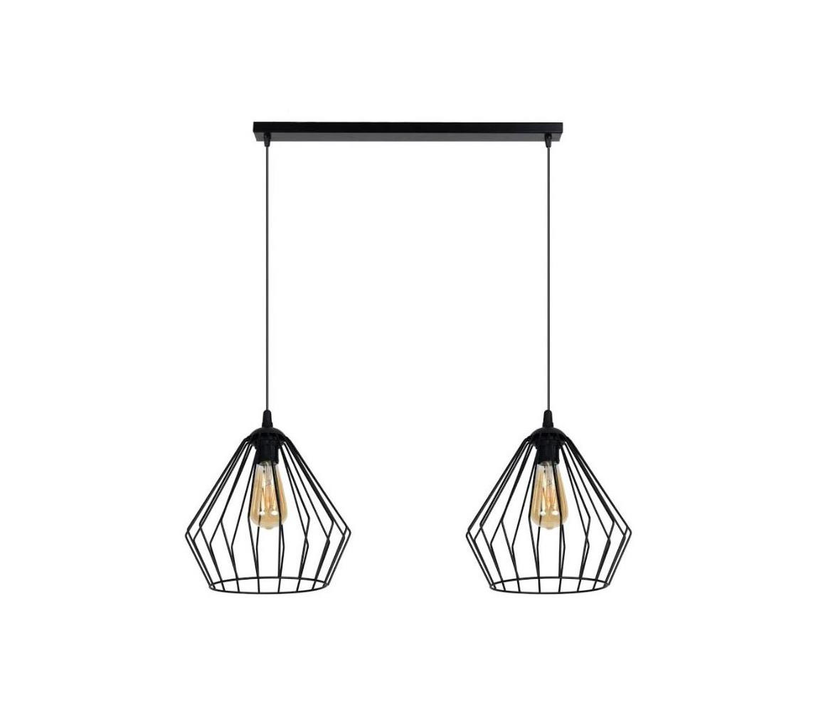 Lustr na lanku CEED M 2xE27/60W/230V