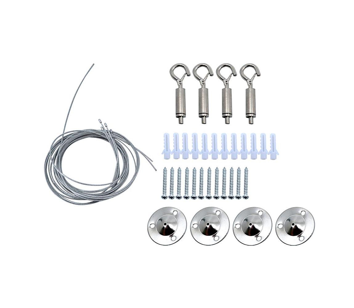 Fulgur Fulgur 24339 - SADA Montážních klipů pro instalaci LED panelů ADRIANA