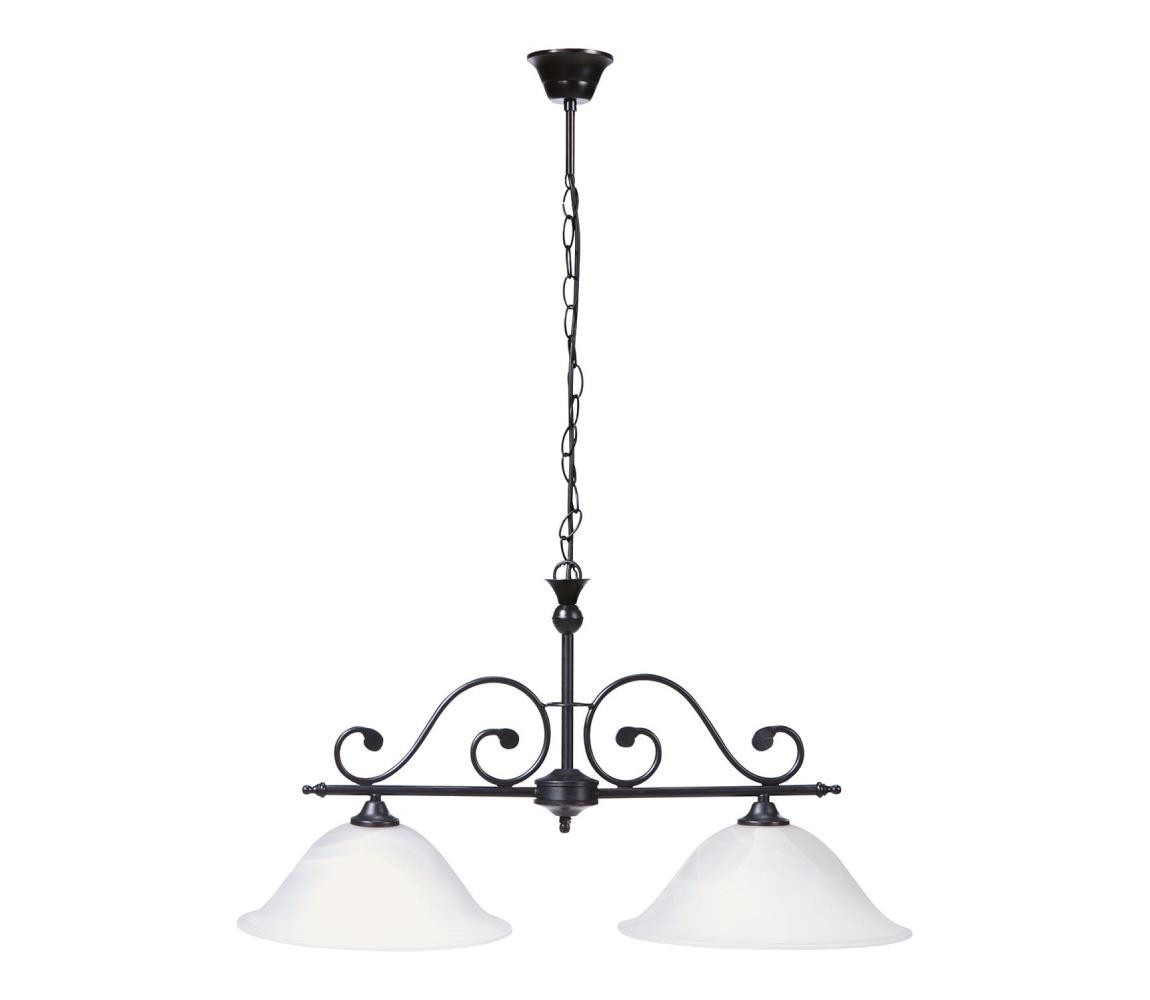 Rabalux Rabalux 7777 - Lustr na řetězu DOROTHEA 2xE27/60W/230V