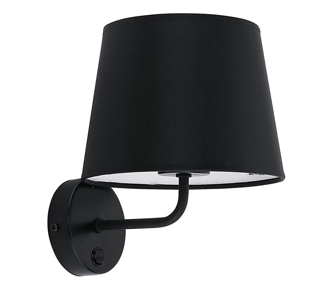 Nástěnná lampa MAJA 1xE27/15W/230V šedá