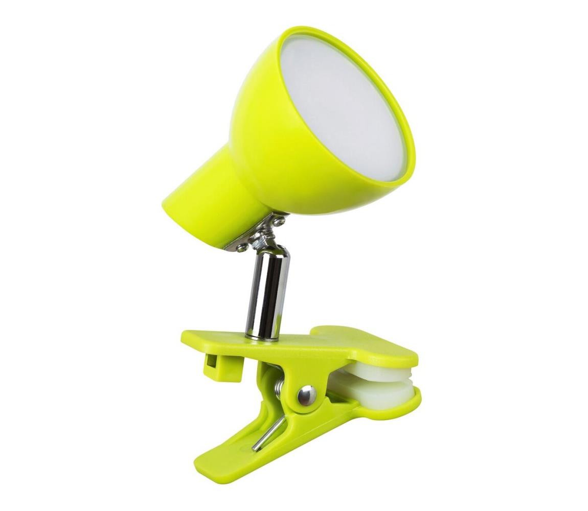 Rabalux Rabalux 1481 - LED Lampa s klipem NOAH LED/5W/230V zelená