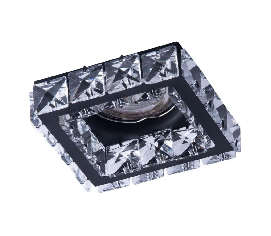 Azzardo Azzardo  - Podhledové svítidlo ESTER 1xGU10/50W/230V hranatý černá