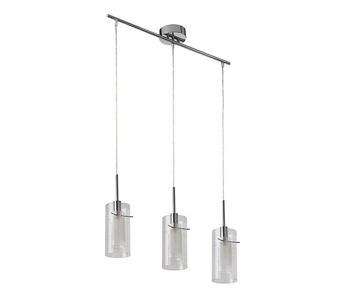 Searchlight Searchlight 3303-3CC - Lustr na lanku DUO 3xE14/60W/230V lesklý chrom