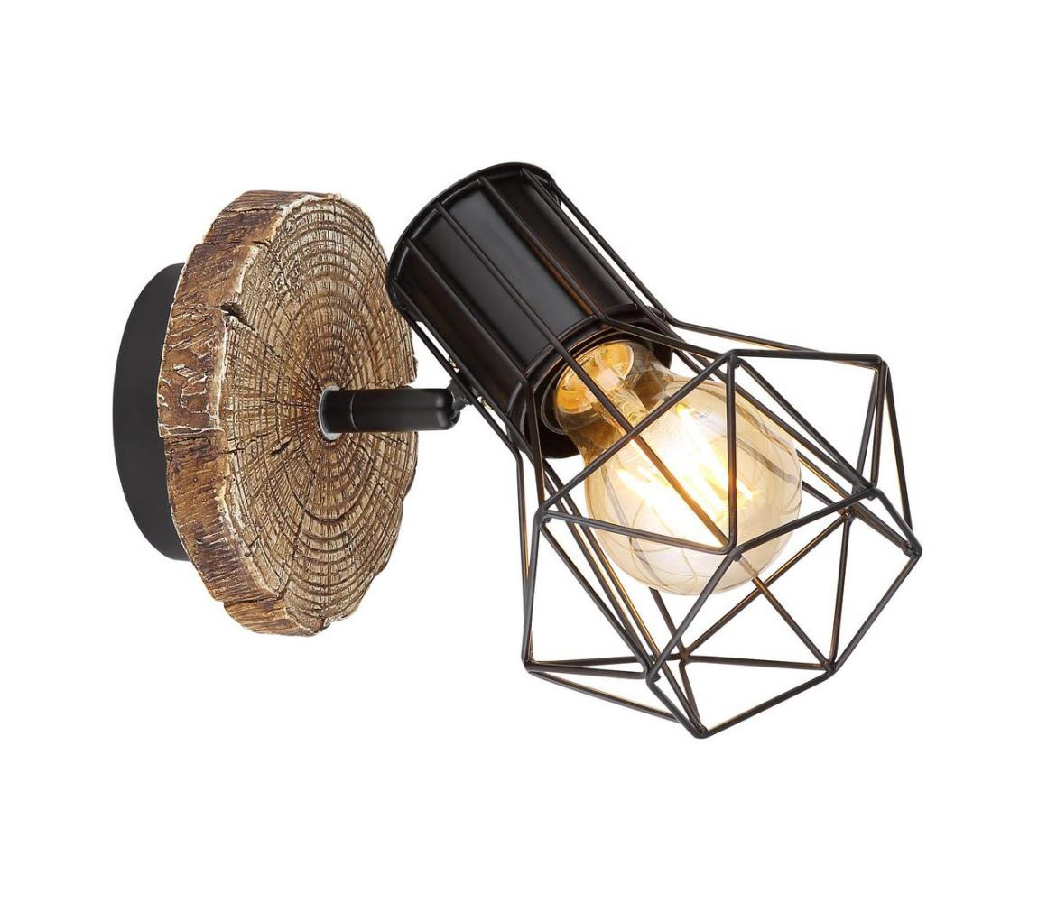 Globo Globo 54017W-1 - Nástěnné bodové svítidlo PRISKA 1xE27/60W/230V