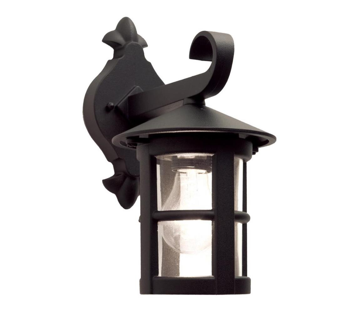 Elstead Elstead BL21-BLACK-E27 -Venkovní nástěnné svítidlo HEREFORD 1xE27/100W/230V IP43