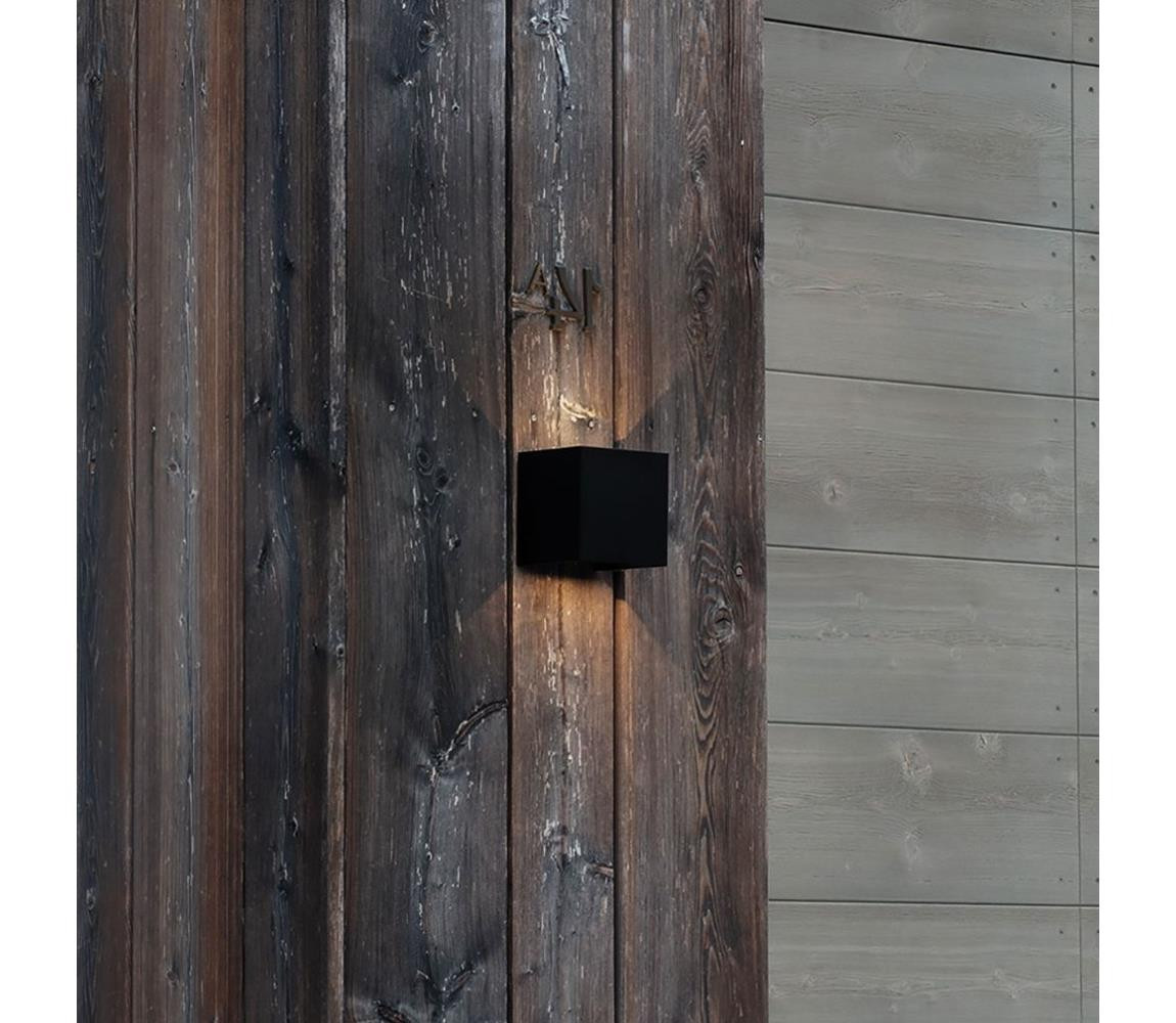 Ideal Lux Ideal Lux - LED Venkovní nástěnné svítidlo ATOM LED/12W/230V IP54 černá