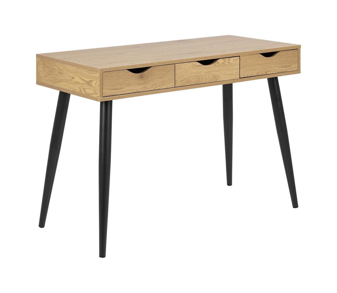 Actona Psací stůl se zásuvkami ADIS dub