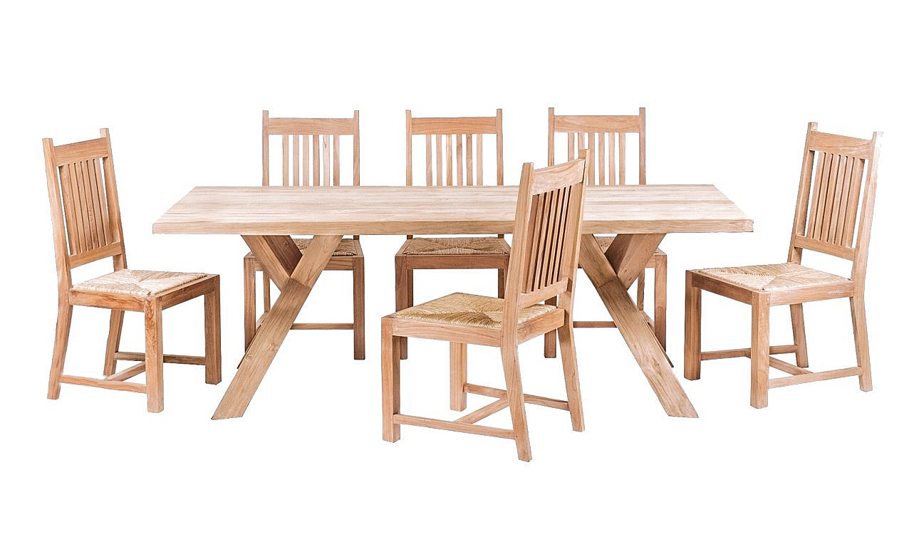 DEOKORK Teaková sestava SPIDER NANDA