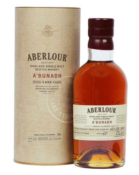 Aberlour A'Bunadh  62,7%  0,7 l