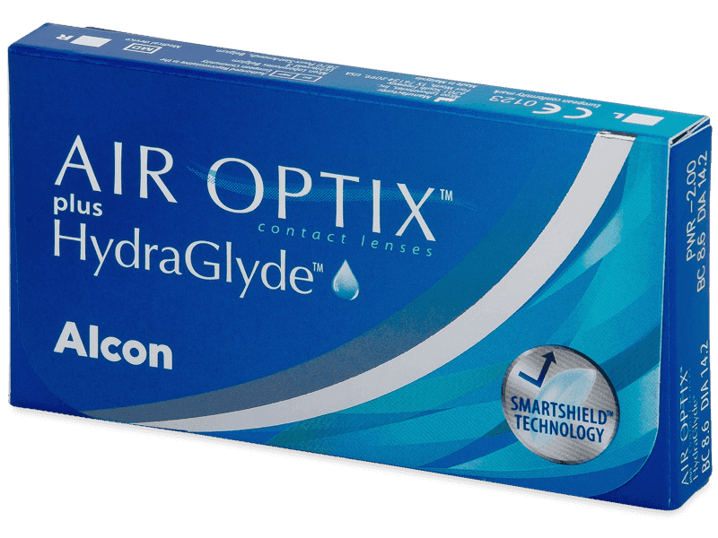 Alcon Air Optix plus HydraGlyde (3 čočky)