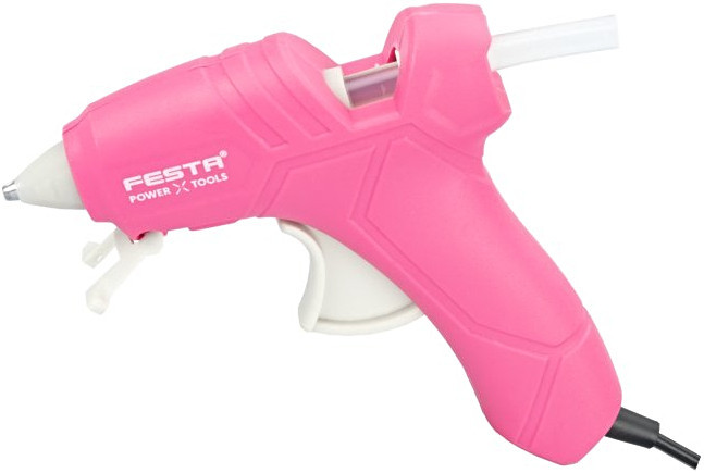 FESTA 89775 tavná pistole 15W / tyčinky 7,2 mm – růžová