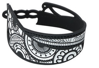 Náramek Phiten TATTOO Barva: černo bílá