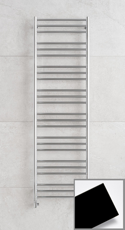 P.M.H PMH Sorano SN2 koupelnový radiátor 600x790 mm - černá pololesk (P.M.H.)